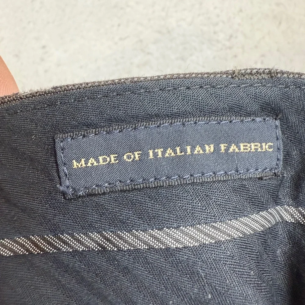 Banana Republic Tailored‎ Slim Fit 100% Wool Italian Fabric Dress Pants 35x32